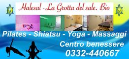 Centro benessere con sala Pilates, Shiatsu, Yoga, Massaggi. Telefono: 0332-440667.