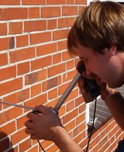 Endoskopie einer Außenwand