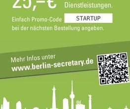 25 Euro Rabatt für Existenzgründer
