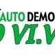 Logo "Autodemolizione ECO VI.VA. s.r.l." con disegno stilizzato di un'auto, testo verde e nero.