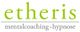 Grüner Schriftzug "etheris" mit Untertitel "mentalcoaching · hypnose" auf weißem Hintergrund.