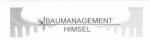 Logo mit Brücke und Text "BAUMANAGEMENT HIMSEL".