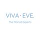 VIVA EVE logo with tagline "The Fibroid Experts" in blue text on a white background.