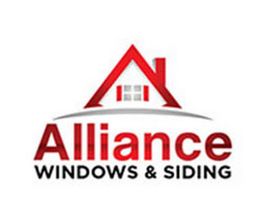 Logo: Alliance Windows & Siding with a red house design above the text.
