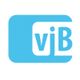 Blaues Logo mit den Buchstaben "vjb" in Weiß, stilisiert innerhalb eines abgerundeten Rechtecks.