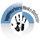 Logo mit Handabdruck und Text: "Ingenieurbüro Heiko Diehsner" in Blau und Grau.