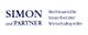 Logo: "SIMON und PARTNER" mit den Worten: Rechtsanwälte, Steuerberater, Wirtschaftsprüfer.