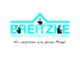 Logo von Breitzke mit Text: "Innenputz | Außenputz | Trockenbau. Wir verputzen eine ganze Menge!"