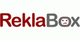 Logo mit dem Wort "ReklaBox" in Rot und Grau, das "o" ist ein unzufriedenes Gesicht.