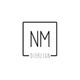 "Logo met de letters NM in een vierkant kader en de tekst 'DiehZign' eronder."