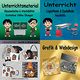 Bild mit Unterrichtsmaterial, Lehrmethoden, Merchandise und Grafikdesign.