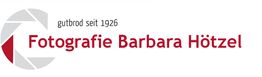 Logo von Fotografie Barbara Hötzel, Text „gutbrod seit 1926“, mit Kamera-Design.
