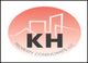 Red logo with "KH Property Consultants LLC" and building outlines in the background.