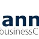 Logo mit Schriftzug "gutmann businessCare" und stilisiertem Bogenschützen auf blauem Hintergrund.