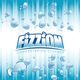 The image features the Fizzion Concentrated Cleaner logo with bubbles on a blue striped background.
