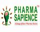 Bright logo with a head, brain, lightbulb, arrows. Text: "PHARMA SAPIENCE - A Group of Best Pharma Brains."