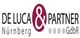 Logo mit Text "De Luca & Partner Nürnberg".