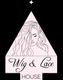 Pink logo of a woman with flowing hair, star above, text "Wig & Lace House."