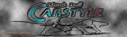 Bild mit schwarzem Stier und Text „Black Bull Carstyle“. Zusätzlicher Text: „Folien und Lackieren“.