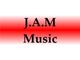"Testo: J.A.M Music su sfondo sfumato rosso e bianco."