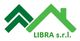 Logo con frecce verdi e nome "LIBRA s.r.l." in verde.