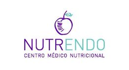 Logo de Nutrendo con una manzana y texto: Centro Médico Nutricional.