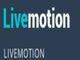 Text logo reads "LIVEMOTION" with the "Live" part in light blue.