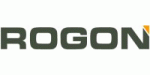 Logo mit Schriftzug "ROGON" in dunkelgrünem Text und orangem Akzent auf weißem Hintergrund.