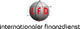 Logo mit Kugel und Text "I.F.D. internationaler finanzdienst".