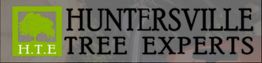 Huntersville Tree Experts logo with a green tree on the left.