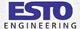 Logo mit blauem "ESTO" und schwarzem "ENGINEERING" darunter.