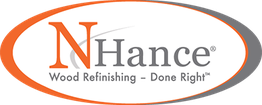 NHance logo with slogan: "Wood Refinishing - Done Right."