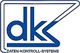 Logo mit blauen Buchstaben "dks" und Text "DATEN-KONTROLL-SYSTEME" darunter.