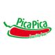 Logo der "Pica Pica Burrito-Bar" mit einer roten Chilischote und grünem Text.
