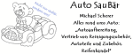 Bär wäscht Auto. Text: Auto Saubär, Michael Scherer, alles rund ums Auto, Reflextagel.*