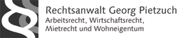 Logo von Rechtsanwalt Georg Pietzuch für Arbeitsrecht und Wirtschaftsrecht.