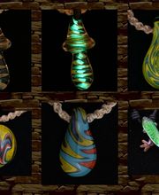 Glasschmuck Glasanhänger