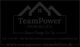 Logo von TeamPower Immobilien mit Kontaktdaten und Slogan "Unsere Energie für Sie".