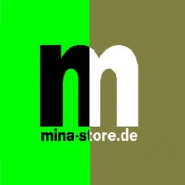 Logo mit geteiltem "m", links schwarz auf grünem Hintergrund, rechts weiß auf braunem Hintergrund.