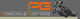 Logo von Pascals Garage mit einem Motorrad und den Buchstaben PG in Orange auf grauem Hintergrund.