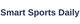 Text: "Smart Sports Daily" in dark blue font.