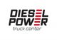Logo of "Diesel Power Truck Center" in bold black text with red accents.