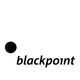 Schwarzer Punkt links, daneben das Wort "blackpoint" in Kursivschrift.