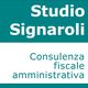 Immagine con testo "Studio Signaroli - Consulenza fiscale amministrativa".