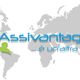 Mappa del mondo con logo "Assivantaggi.it" e slogan: "... è un'altra cosa!".