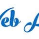 Logo di "Web Assistant" con testo blu e simbolo a spirale a sinistra.