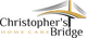 Christopher's Bridge Home Care logo with a stylized bridge design.