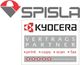 Logo von Spisla und Kyocera, Vertrags-Partner für Druck, Kopie, Scan und Fax, 5-Sterne-Partner.