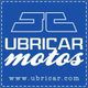 Logo azul de Ubricar Motos con texto y dirección web: www.ubricar.com.