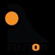 Black logo with an orange circle and the word "Fusion."